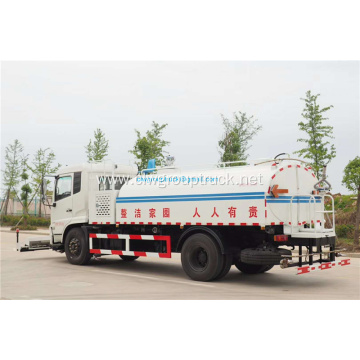 Dongfeng 4x2 water tank high-pressure cleaning road truck